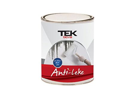 TEK BOYA ANTİ LEKE ASTAR BEYAZ LEKE ÖRTÜCÜ 0,25 LT 