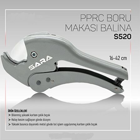 SARA PPRC BORU KESME MAKASI BALİNA