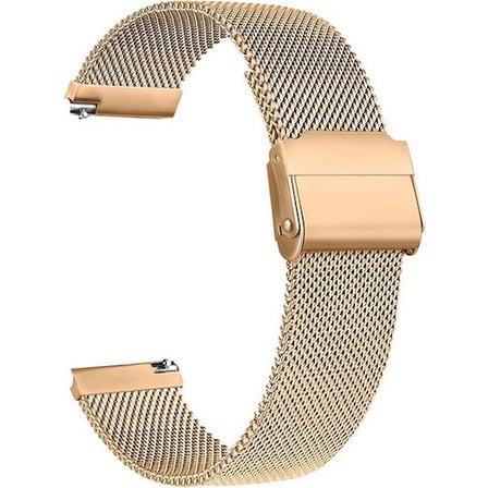 Gpack Haylou Watch 2 Pro Kordon Çıtçıtlı Hasır Metal Örgülü KRD 45