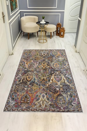 Modern Sisal Serisi Dijital Baskı Sisal Dokuma Halı SLH038