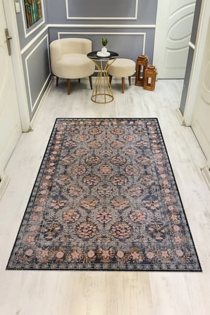 Modern Sisal Serisi Dijital Baskı Sisal Dokuma Halı SLH040