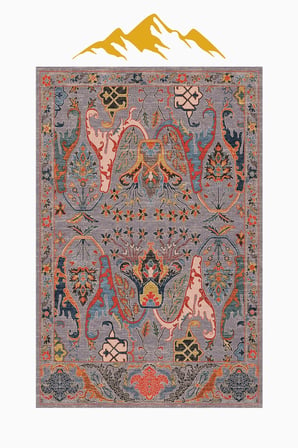 Modern Sisal Serisi Dijital Baskı Sisal Dokuma Halı SLH048
