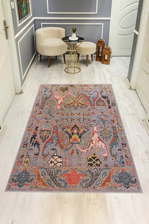 Modern Sisal Serisi Dijital Baskı Sisal Dokuma Halı SLH048