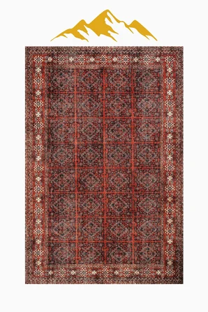 Modern Sisal Serisi Dijital Baskı Sisal Dokuma Halı SLH054