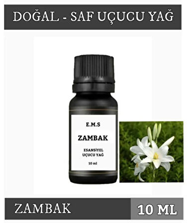 ZAMBAK Uçucu Yağ Buhurdanlık Esansı Oda Kokusu DİFÜZÖR Uçucu Esansiyel Yağ Buhur Yağı 10 ML.