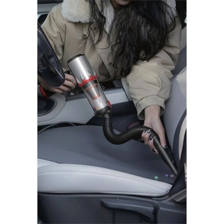 MATT MCV22 9000mAh Güçlü Bataryalı Araç Süpürgesi 22.000Pa Kablosuz Şarjlı El Tipi 220W Vakum & Üfleme Kırmızı