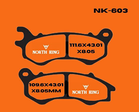 Rks Freccia 150 Ön Fren Disk Balatası Supermoto