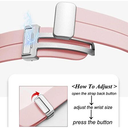 Gpack Kalenji CW900HR Kordon Silikon Mıknatıslı Ayarlanabilir HS19
