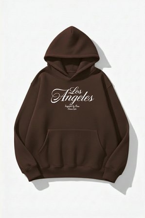 Unisex Yumuşak Dokulu San Francisco Since 1974 Baskılı Tasarım Oversize 3 İplik Hoodie Sweatshirt