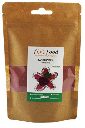 Gurmepark Fx Food Pancar Tozu Katkısız 100 Gr