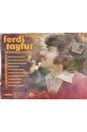 Dikkat CD Ferdi Tayfur – Baharımsın Kışımsın Müzik CD