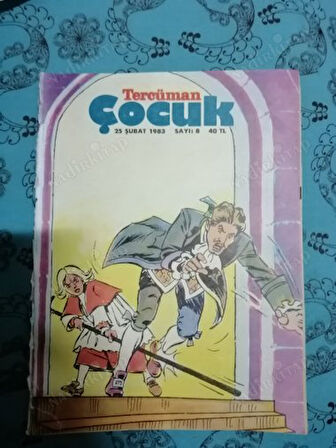 TERCÜMAN ÇOCUK Dergisi 25 ŞUBAT 1983 Sayı: 8 (Ülkeler Ansiklopedisi ,Harikalar Ansiklopedisi,Ulaşım Araçları Ansiklopedisi Ekleri Ortasındadır)