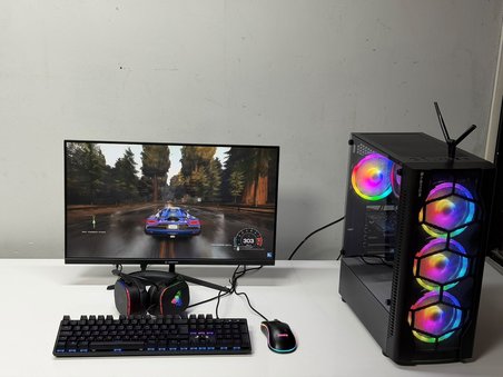 DAGMOR İ5 3470 16 GB 256GB M2+500GB 4GB VGA 24.5' EKRAN +KLAVYE+MOUSE+KULAKLIK PC KASA