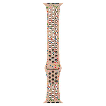 Gpack Apple Watch Series 3 4 5 44mm Kordon Delikli Çift Renk 2023 Seri Silikon