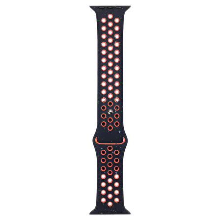 Gpack Apple Watch 4 5 40mm Kordon Delikli Çift Renk 2023 Seri Silikon