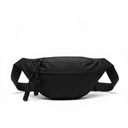 Siyah Çapraz Çanta Bel Çantası Spor Çantası Ultra Hafif Suya Dayanıklı