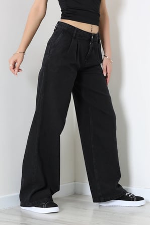 Modi Green Bol Paça Kot Pantolon Koyufüme - 75137.2049.