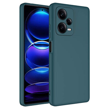 Gpack Xiaomi Redmi Note 12 Pro Plus 5G Kılıf Mara Lansman Silikon Mat Soft Kamera Korumalı