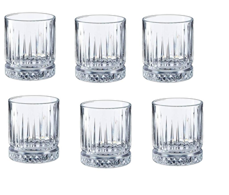Paşabahçe kristal 6 lı shot bardak - tekila bardağı 60cc elysia