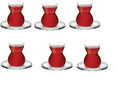 Paşabahçe çay seti - çay bardağı takımı 12 prç.
