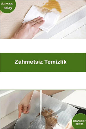 Emr kaydırmaz raf örtüsü - dolap içi kaydırmaz raflık 45cm.X3mt.
