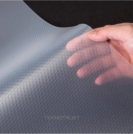 Emr kaydırmaz raf örtüsü - dolap içi kaydırmaz raflık 45cm.X3mt.