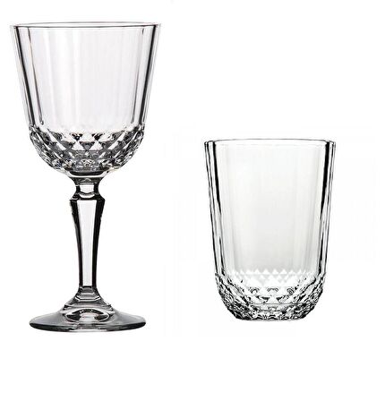 Paşabahçe su bardak  seti diony kadehli su bardağı takımı 12 prç.özel seri