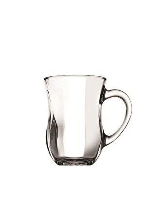 Paşabahçe dem kulplu çay bardak -12 li çay bardağı 