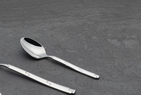 Nehir londra paslanmaz çelik çay kaşık - 12 li çay kaşığı 18/10