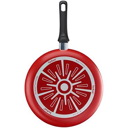 Emr tefal cook right 20 cm kırmızı teflon tava