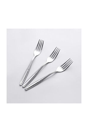Nehir buket tatlı çatal - 6 lı tatlı çatalı
