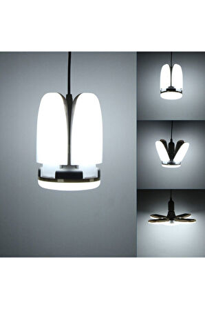 fugo 4+1 led ampul 27w pervane led ampül beyazx (2 adet)
