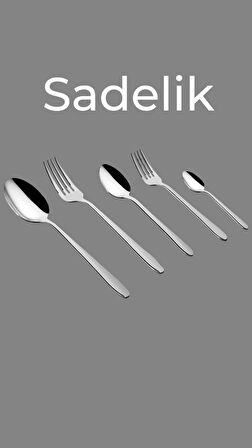 Özlife defne 60 parça çatal kaşık takımı seti 12 kişilik paslanmaz çelik