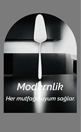 Nehir sultan servis spatula kürek - servis küreği 25,9 cm.
