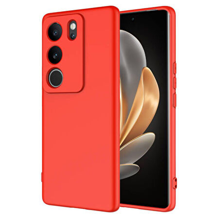 Gpack Vivo V29 5G Kılıf Mara Lansman Silikon Mat Soft Kamera Korumalı