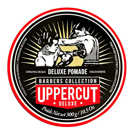 Uppercut Deluxe MAXI Deluxe Pomade Yüksek Tutuşlu Parlak Saç Şekillendirici Pomad 300 g