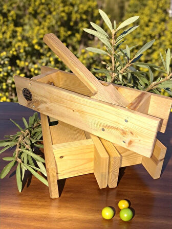 Ahşap Zeytin Kırma Aparatı