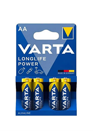 Longlife Power Alkalin  Kalem Pil 4lü AA