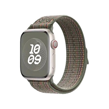 Gpack Apple Watch SE 44mm Kordon Hasır Strap Kayış KRD91