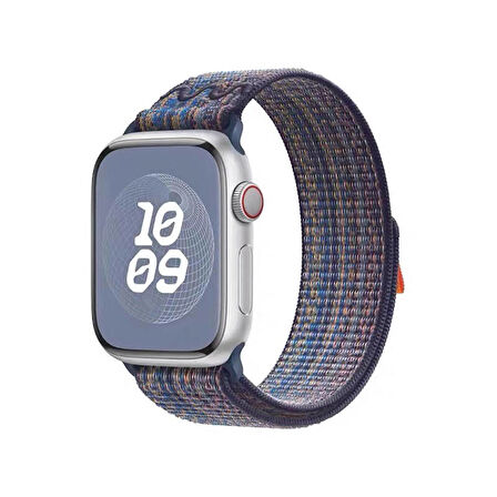 Gpack Apple Watch SE 44mm Kordon Hasır Strap Kayış KRD91