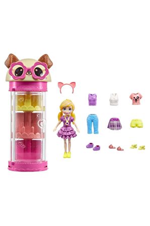 Polly Pocket Moda Eğlencesi Oyun Setleri Hkw04-hkw06