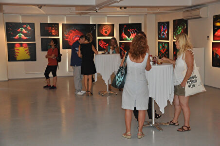 Dekoratif Soyut Tablo 70 x 100 cm CAN001 - Ev - Otel - Ofis - Hastahane - Kafe - Restourant Dekorasyonu