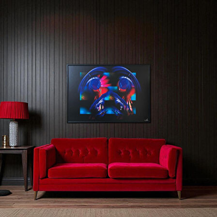 Dekoratif Soyut Tablo 70 x 100 cm CAN005 - Ev - Otel - Ofis - Hastahane - Kafe - Restourant Dekorasyonu