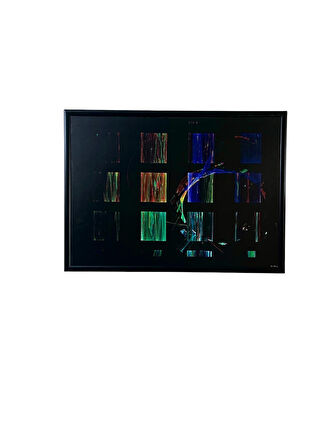 Dekoratif Soyut Tablo 50 x 70 cm CAN105 - Ev - Otel - Ofis - Hastahane - Kafe - Restourant Dekorasyonu