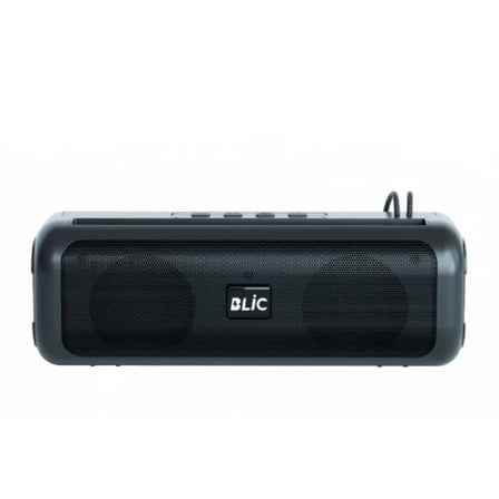 Blic BLS-72 12W Bluetooth 5.4 Taşınabilir Hoparlör TWS Stereo USB TF Kart Type-C Siyah
