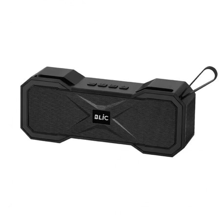 Blic BLS-94 6W Stereo Bluetooth 5.4 Hoparlör 1500mAh Yatay Tasarımlı Taşınabilir Kablosuz Speaker Siyah