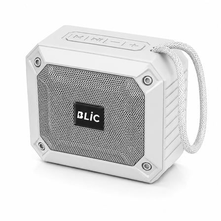 Blic BLS-84 6W Bluetooth 5.4 Kablosuz Hoparlör 1200mAh Taşınabilir Speaker USB TF Kart Destekli Beyaz