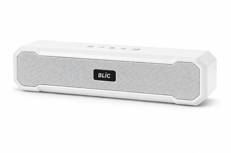 Blic BLS-85 Bluetooth 5.4 Kablosuz Masaüstü Hoparlör 6W RMS 1500mAh TF USB T-C Destekli Beyaz