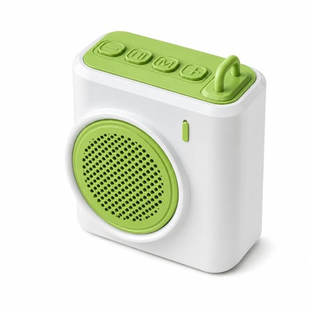 Blic BLS-92 6W Bluetooth 5.4 Kablosuz Hoparlör 1200mAh USB TF Kart Type-C Askılı Taşınabilir Mini Speaker Beyaz