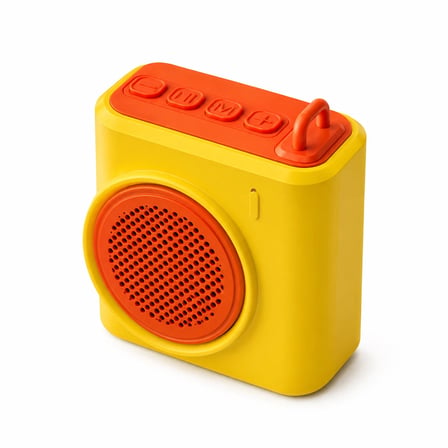 Blic BLS-92 6W Bluetooth 5.4 Kablosuz Hoparlör 1200mAh USB TF Kart Type-C Askılı Taşınabilir Mini Speaker Sarı